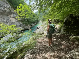Soca River in Slovenia