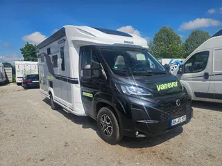 Knaus LIVE WAVE motorhome, front left view