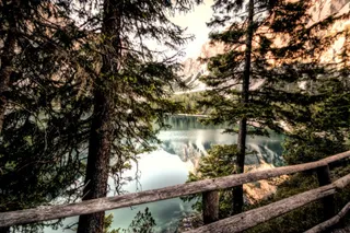 Bergsee in Kroatien