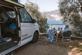 Camp on Lake Garda