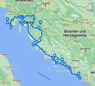 Overview of Croatia Tour with many secret tips